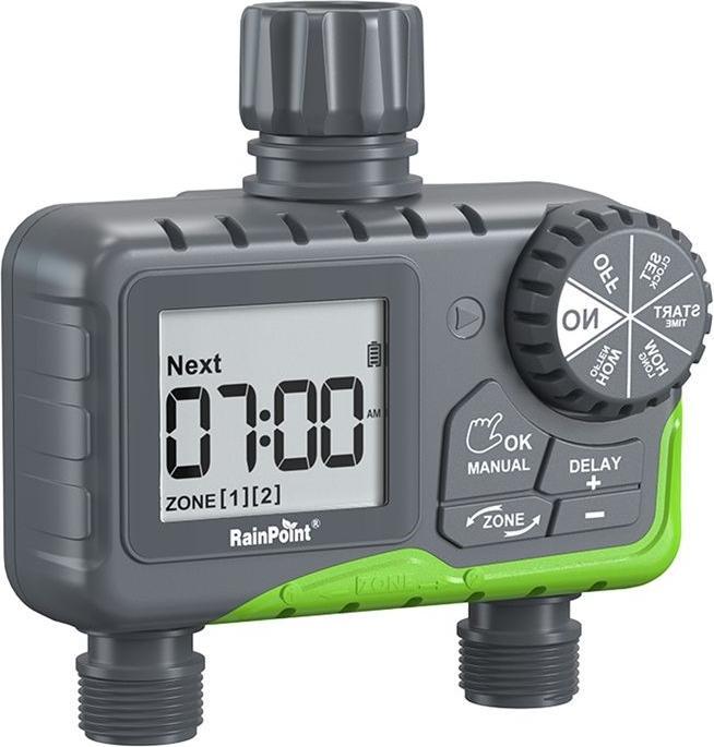 Produktbild RainPoint 2-Zone Hose Timer Raintpoint ITV205 (Bewässerungscomputer)