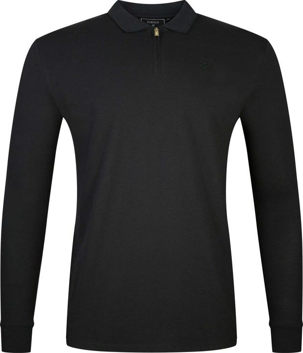 Produktbild Siksilk Langarmpolo Longlseeved Zip (L)