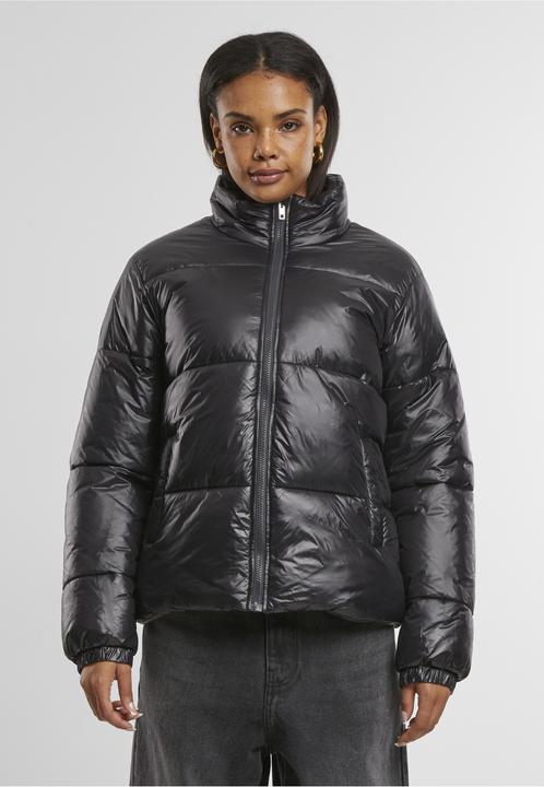 Actual product image Urban Classics Recycled Short Shiny Puffer Jacket (S)