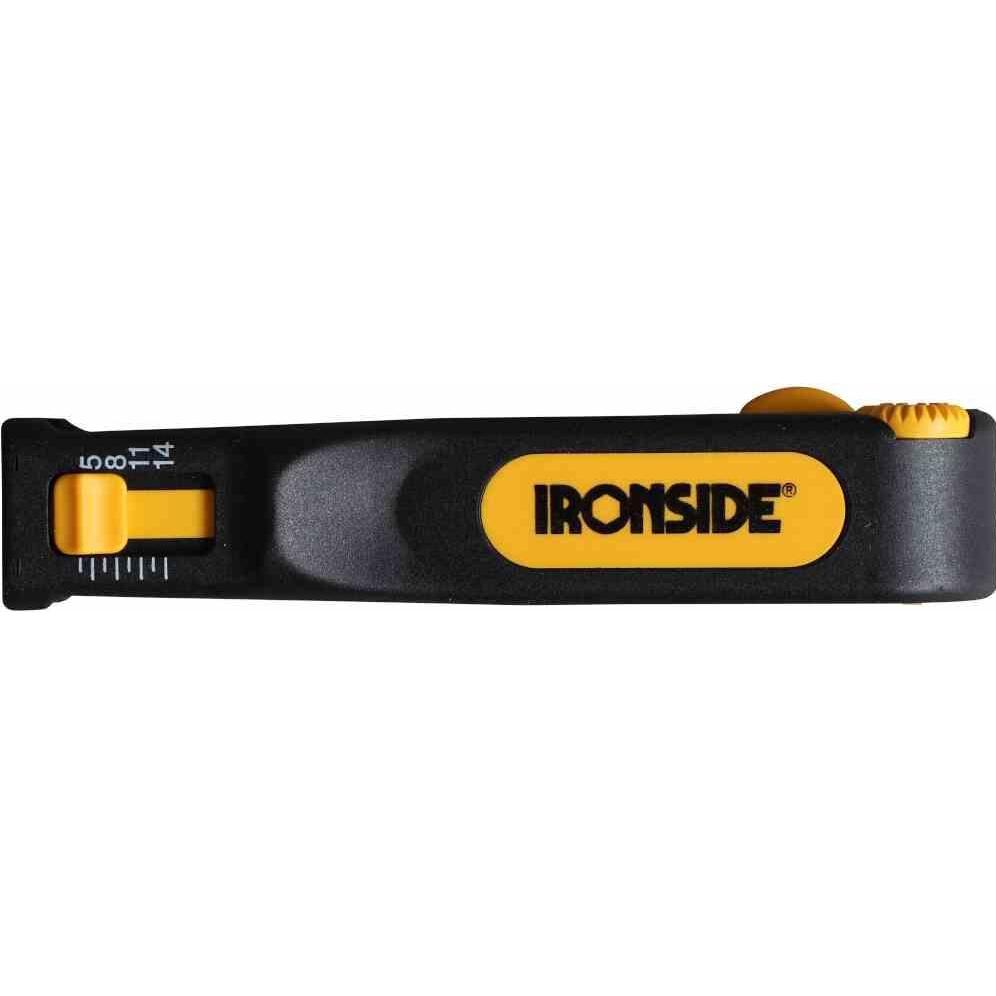 Ironside, Zange, 100-734 Abisolierer für Datenkabel mit Seitenschneider Ø 8 mm (1 Stück) (244 mm)