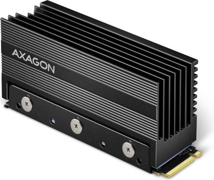 Axagon CLR-M2XL passif - SSD M.2, 2280 - Dissipateur thermique en aluminium avec ailettes de
