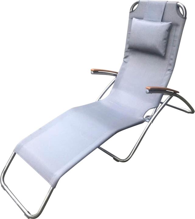 Leco Edelstahl-Kippliege ELEGANCE (177 cm)