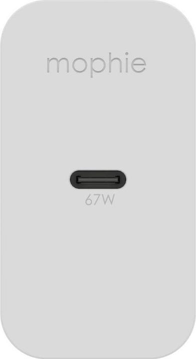 Actual product image Zagg mophie Netzteil GaN 67W 1x USB-C weiss (67 W, 1 portion)