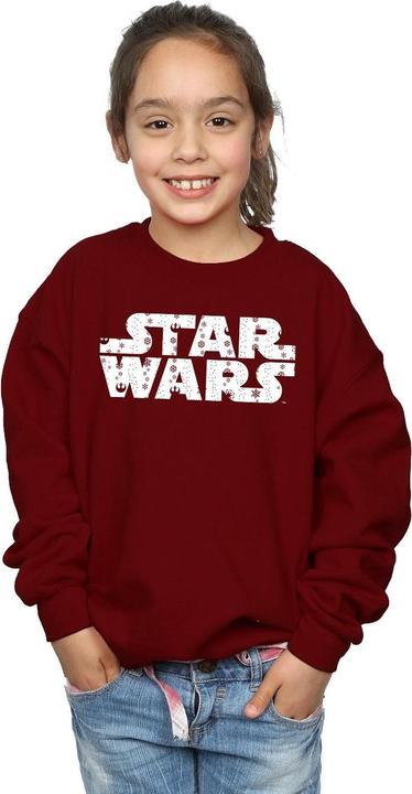 Produktbild Star Wars Christmas Logo Sweatshirt Mädchen (140, 146)