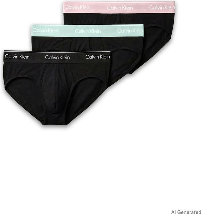 Calvin Klein Slip anca 3pz (L, confezione da 3)