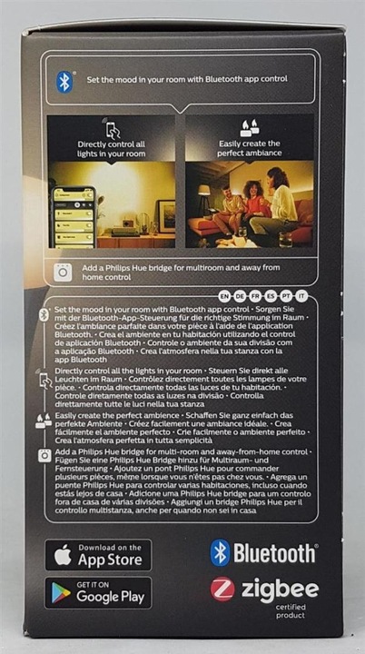 Actual product image Philips Hue White BT Extension (E27, 9.50 W, 806 lm, 1 x, F)