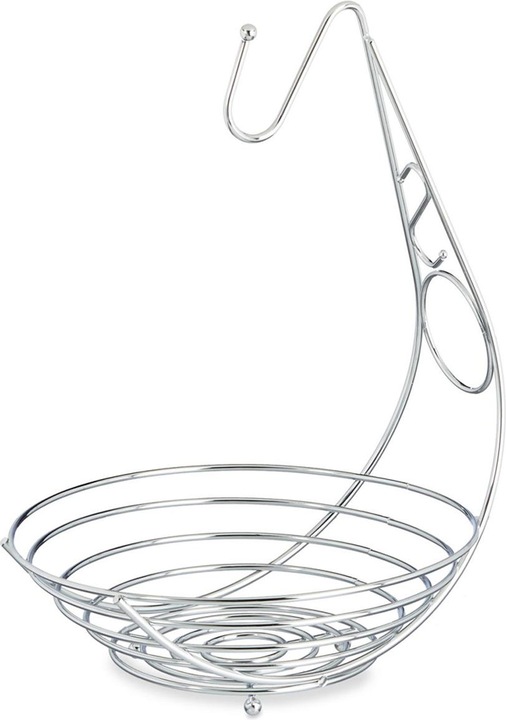 Immagine prodotto Relaxdays Portafrutta con gancio per banane (29,5 x 32 x 42 cm)
