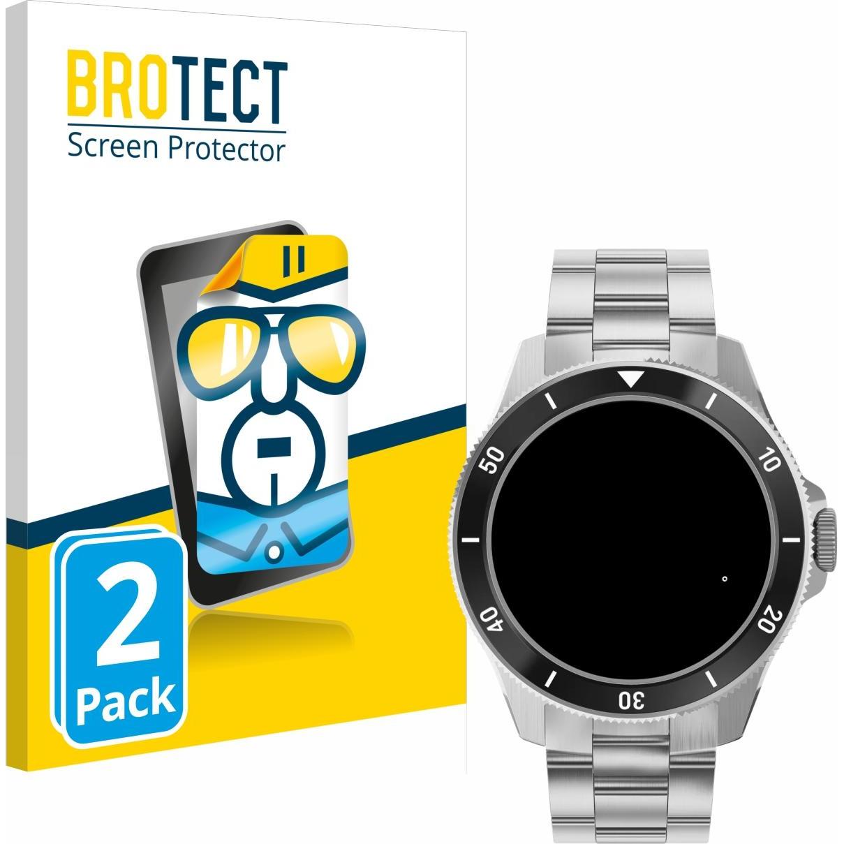 Thumbnail - BROTECT Schutzfolie Displayschutz Klar, Smartwatch Schutzfolie, Transparent