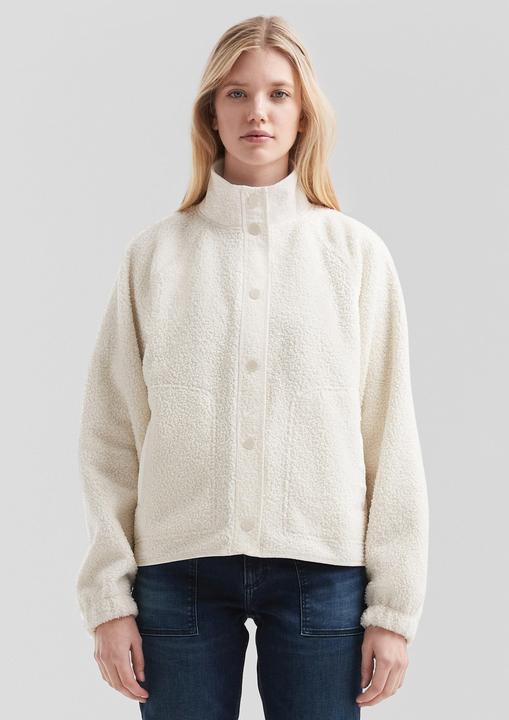 Produktbild s.Oliver Sweatshirt Weiche Teddyfleece-Jacke mit Druckknöpfen (M)