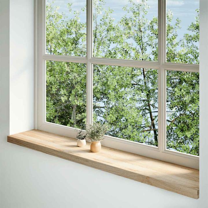 Actual product image VidaXL Window sills 2 pcs. Untreated oak (25 cm)