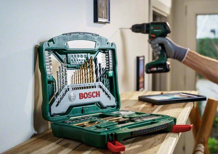 Produktbild Bosch Zubehör X-Line-Titanium Bohrer- und Schrauber-Set, 70-teilig (1.5 mm, 10 mm, 2 mm, 2.5 mm, 3 mm, 3.5 mm, 4 mm, 4.5 mm, 5 mm, 5.5 mm, 6 mm, 6.5 mm, 7 mm, 7.5 mm, 8 mm, 8.5 mm, 9 mm, 9.5 mm)