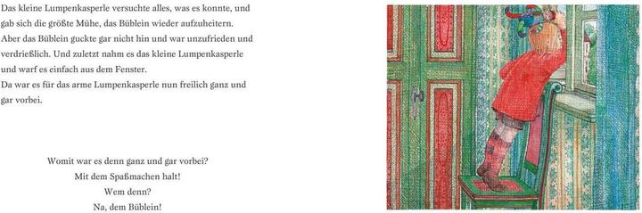 Produktbild Das kleine Lumpenkasperle (Deutsch, Michael Ende, 2018)