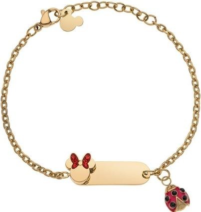 Produktbild Disney Charming gold-plated bracelet with Minnie Mouse charms B600623YRRL-55.CS (Sterling Silber)