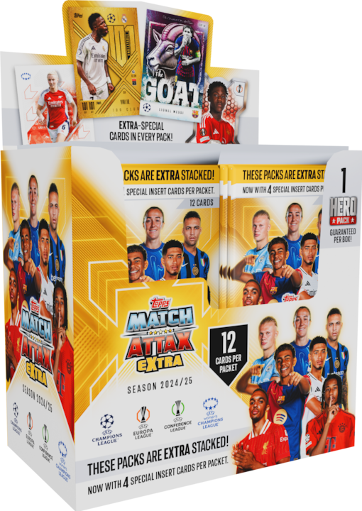 Actual product image Topps Match Attax Extra UEFA CL 24er Dspl. 24/25 (Booster display)