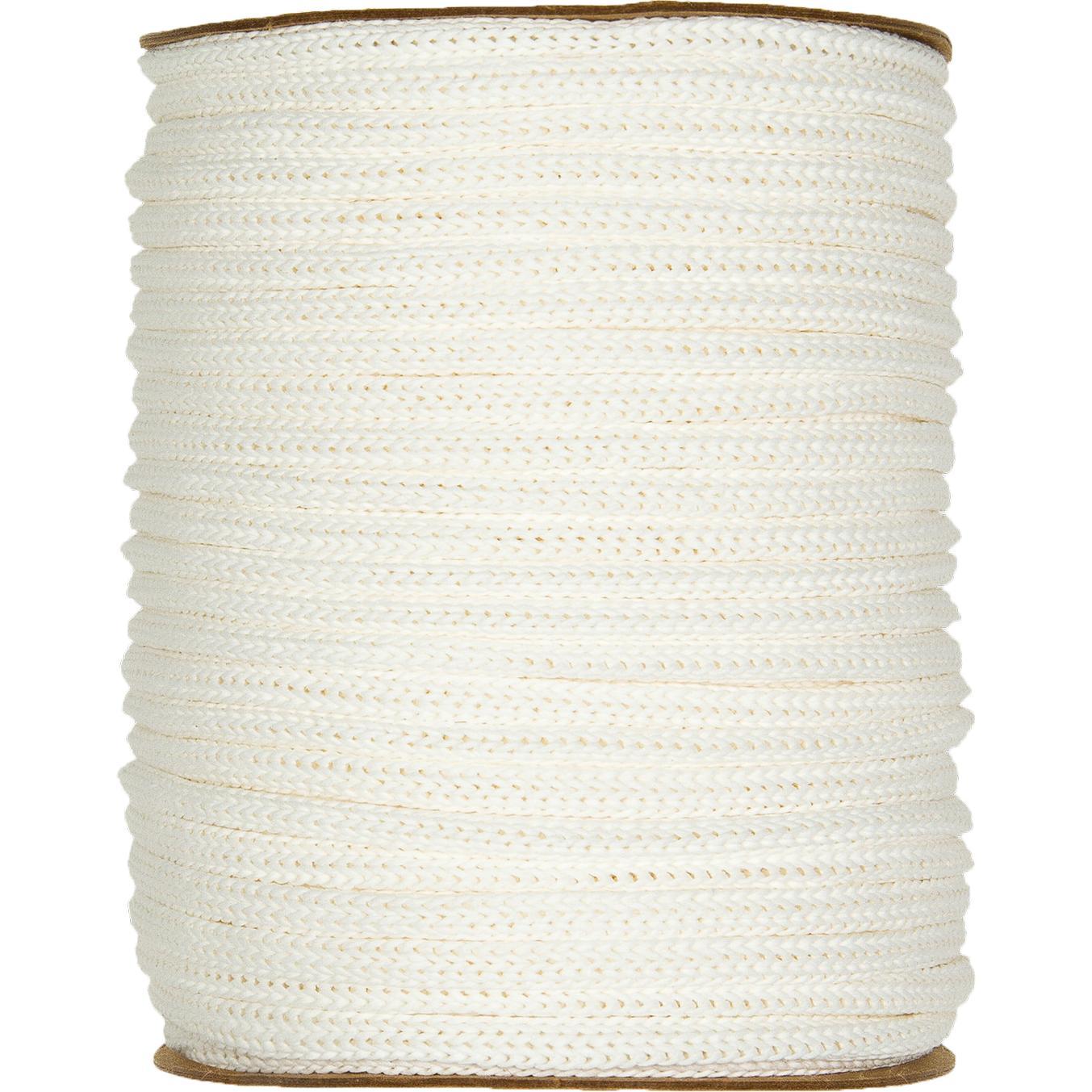 Halbach Strickschlauch aus Papiergarn, Garn + Wolle, Weiss