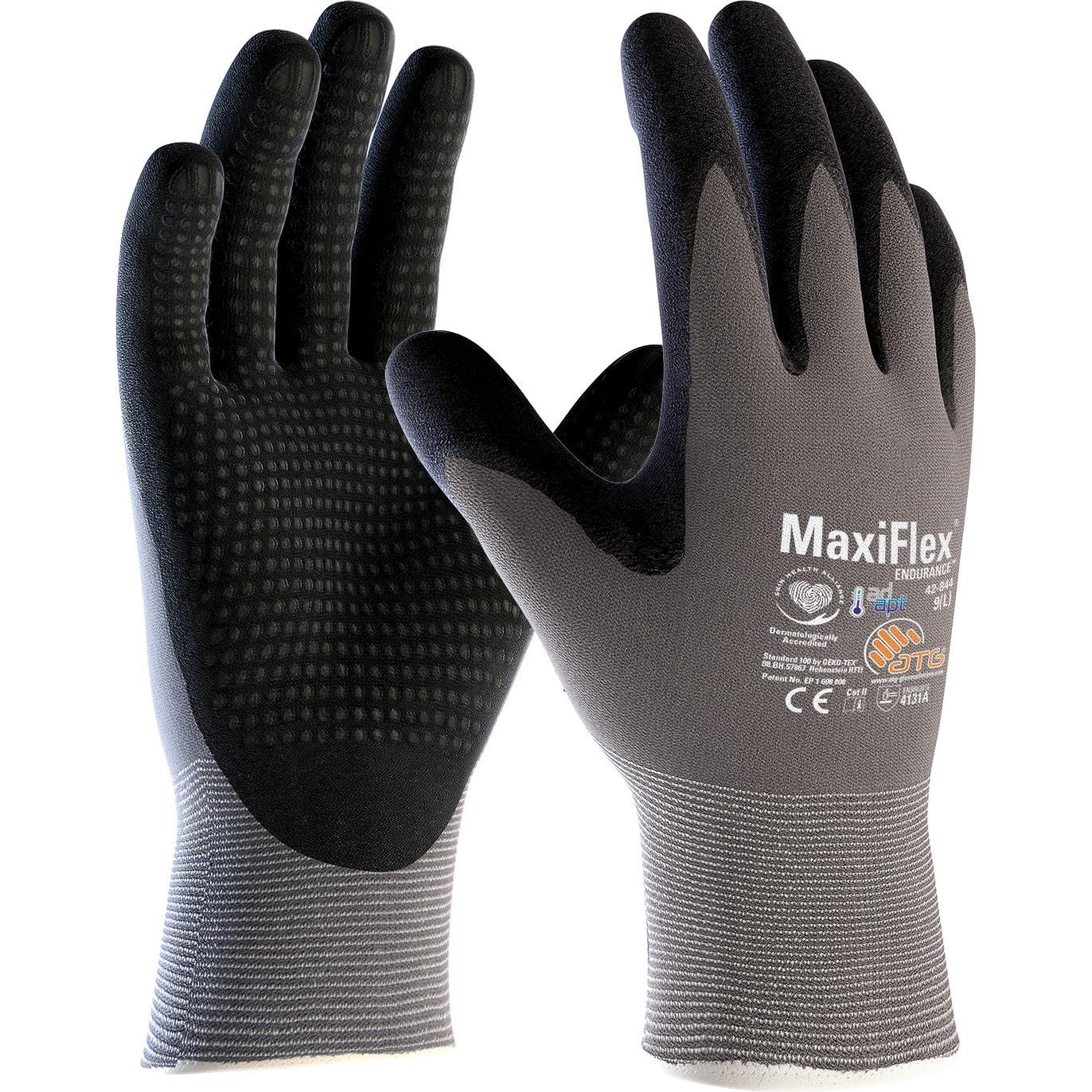 Maxiflex, Schutzhandschuhe, Nylon-Strickhandschuh (10)