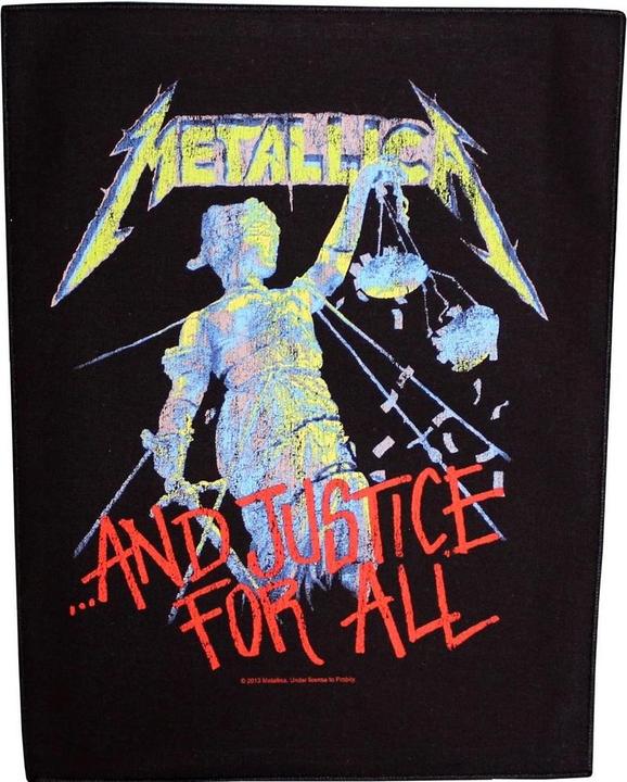 Produktbild Metallica Patch And Justice For All