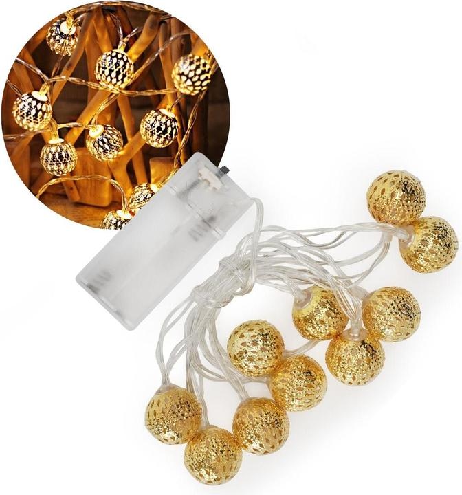 Produktbild Hermex Marokkanische LED Lichterkette 1.5m Orientalische Deko Beleuchtung (1.50 m)