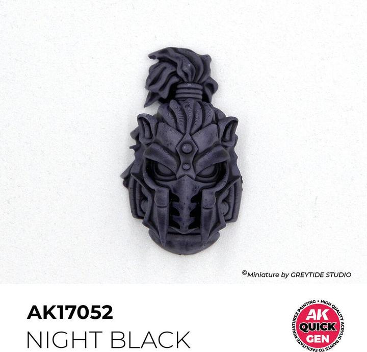 Actual product image AK Interactive Pot de Quick Gen - Night Black (18 ml)
