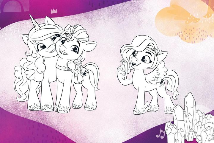 Produktbild My Little Pony Mein Malbuch