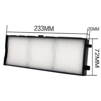 CoreParts Projector filter for Panasonic (Filter), Beamer Zubehör, Weiss, Schwarz