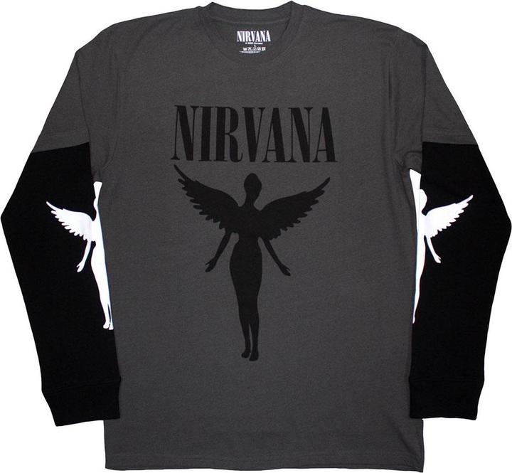 Produktbild Nirvana In Utero TShirt Geschichtet Langärmlig (XL)