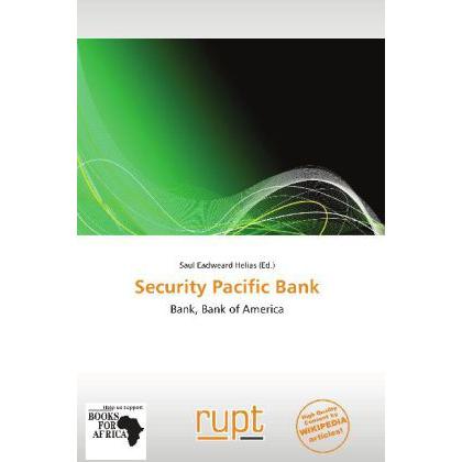 Security Pacific Bank, Fachbücher