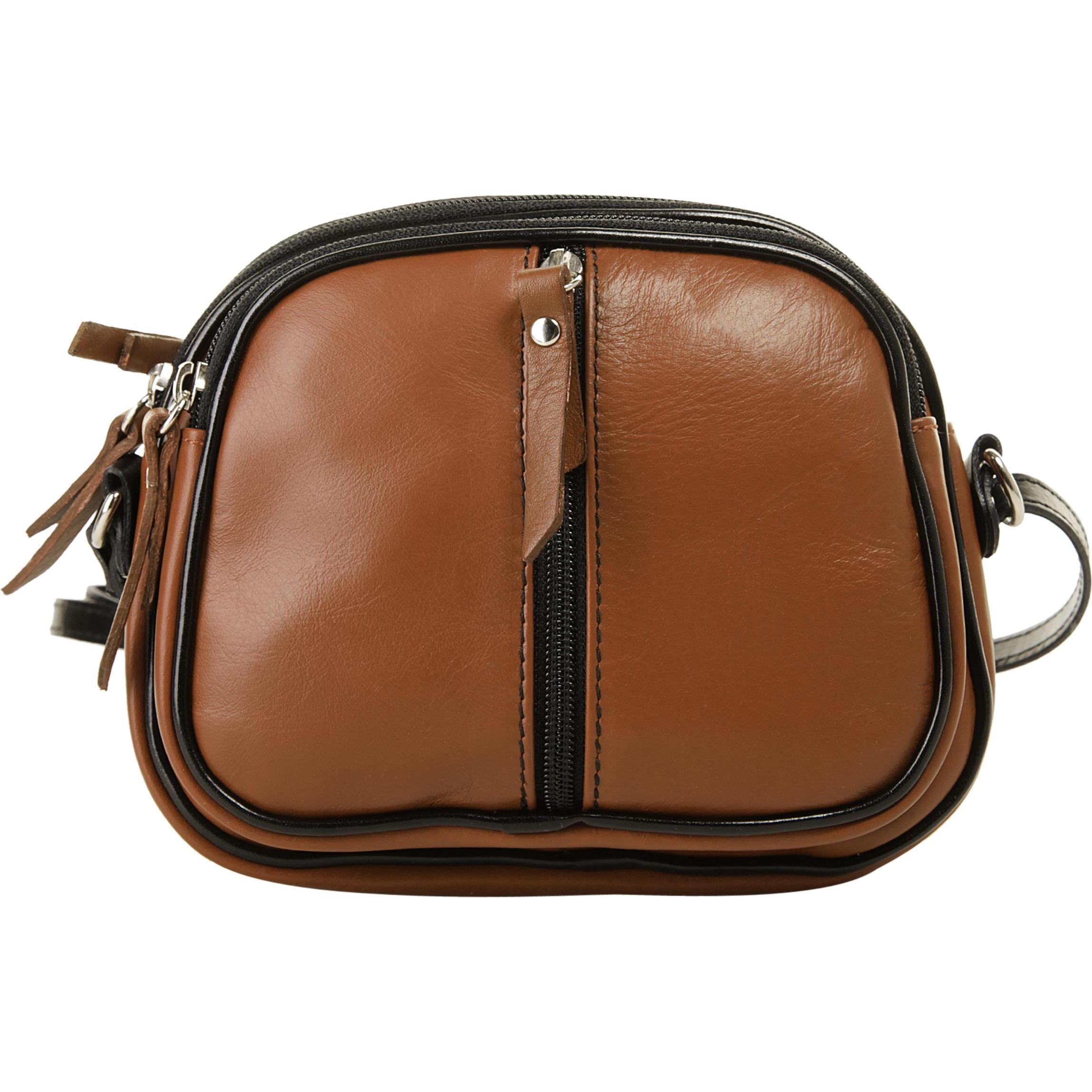 Cluty, Handtasche, Umhängetasche, Braun