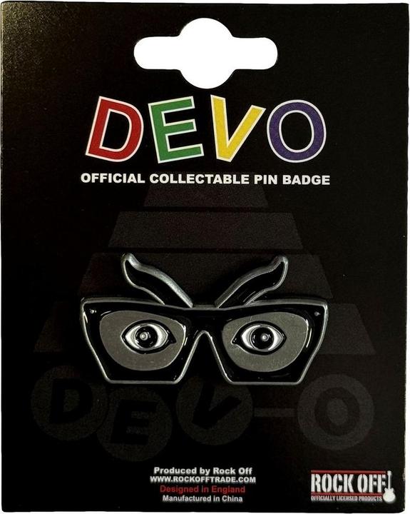 Image du produit Devo - Badge motif/style Lunettes OH