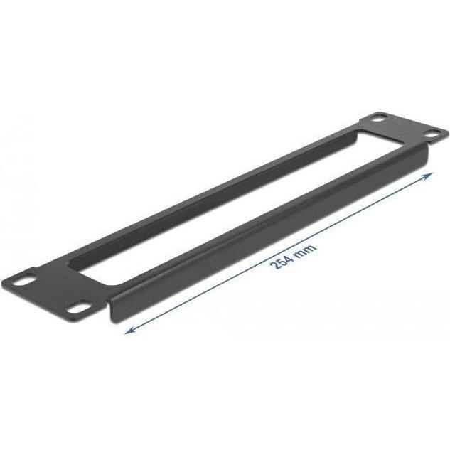 Thumbnail - Delock 66672 Rack Zubehör Blindplatte, Serverschrank Zubehör, Schwarz