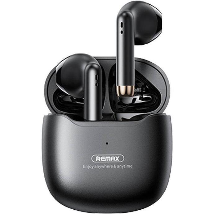 Remax Wirelss Earbuds Marshmallow Stereo (black) (5 h, Kabellos), Kopfhörer, Schwarz
