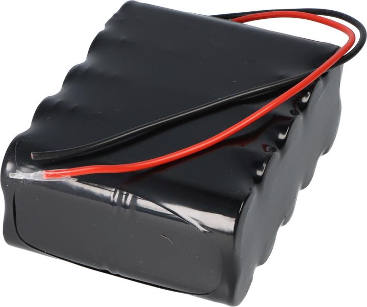 Immagine prodotto XCell Notleuchtenakku NiCd 24V 1800mAh L2x2x5 Sub-C mit 250mm Kabel passend für G+U RWA Zentrale RZ911A-2 (1 pz., 1800 mAh, Batteria + Caricabatterie)