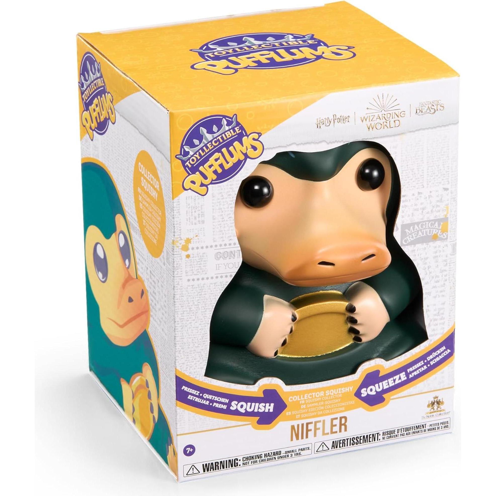 Thumbnail - Noble Collection Phantastische Tierwesen Squishy Anti-Stress-Figur Pufflums Niffler 19 cm