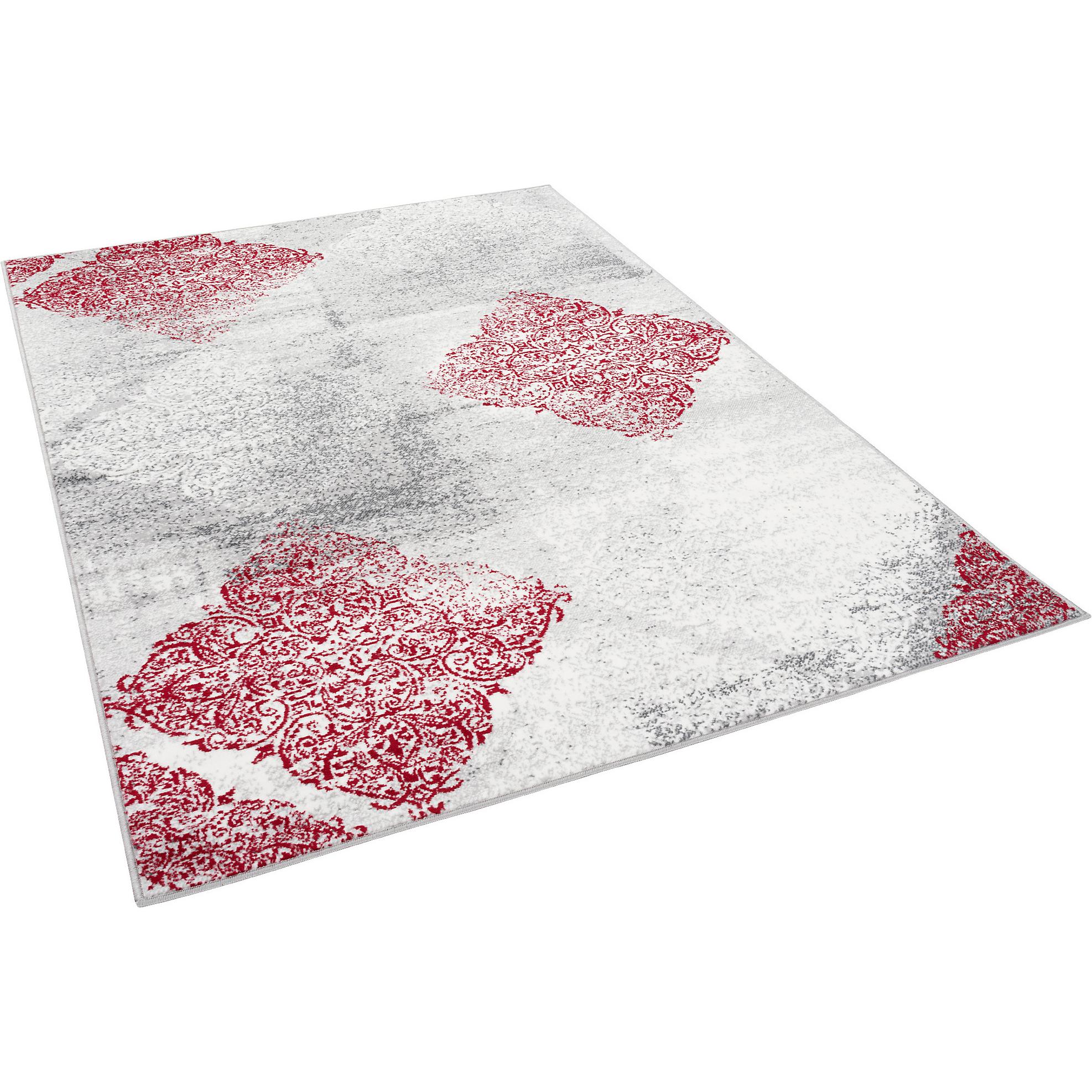 Pergamon, Teppich, Designer Teppich Samba Modern Karo (80 x 150 cm)