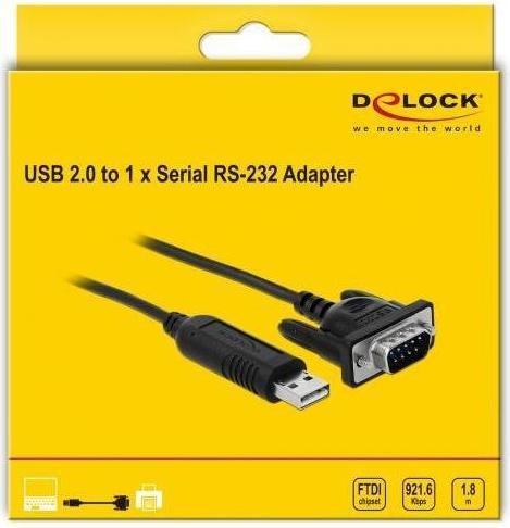 Produktbild Delock Kabel seriell (1.80 m, VGA)