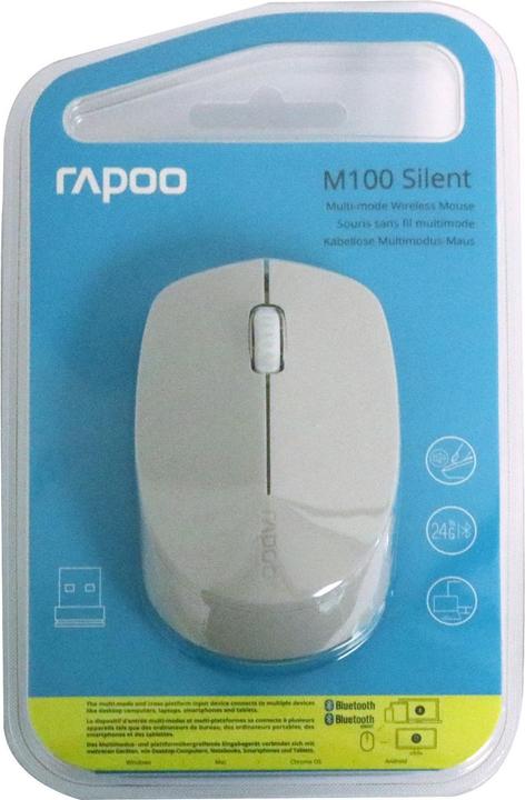 Actual product image Rapoo M100 Silent (Wireless)