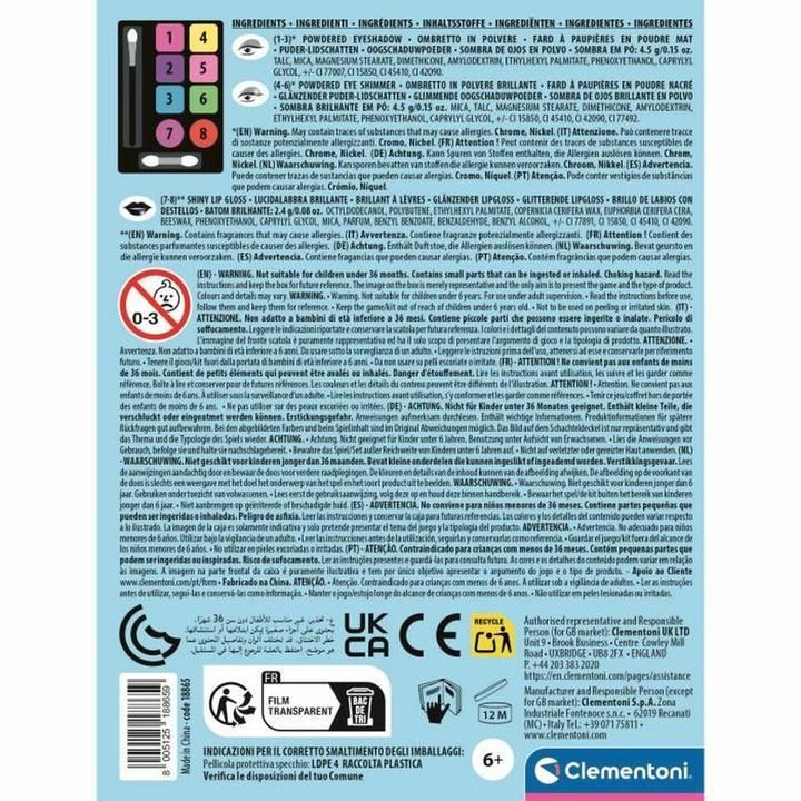 Produktbild Clementoni Crazy Chic - Trousse Mini palette Summer (Expo 13pz)