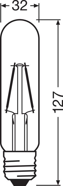 Image du produit Ledvance Lampe LED vintage (E27, 200 lm, 1x)
