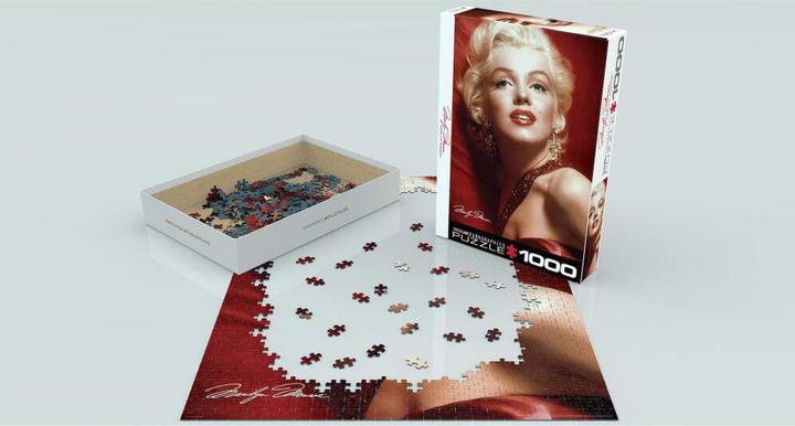 Immagine prodotto Eurographics Ritratto di Marilyn Monroe in rosso (1000 pezzi)