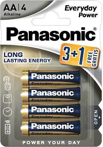 Actual product image Panasonic Everyday Power, AA - 4 batteries (4 pcs., AA)