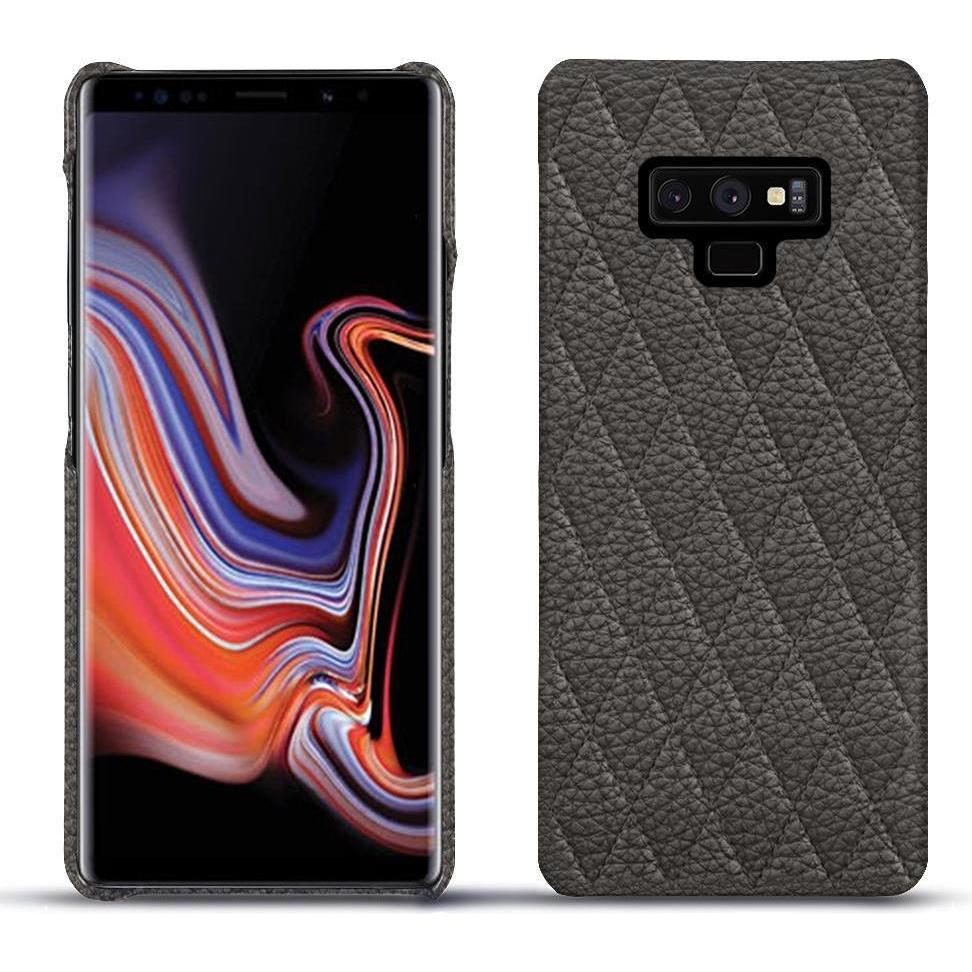 Noreve Lederschutzhülle (Samsung Galaxy Note 9), Smartphone Hülle, Grau