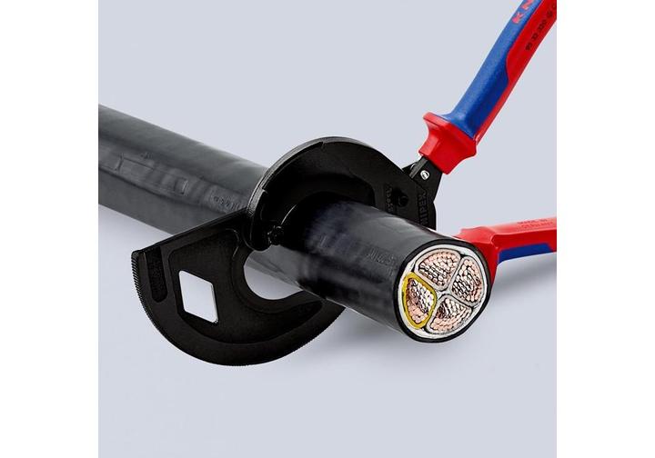 Productafbeelding Knipex Kabelschaar (ratelprincipe, drie snelheden) 95 32 320 (320 mm)