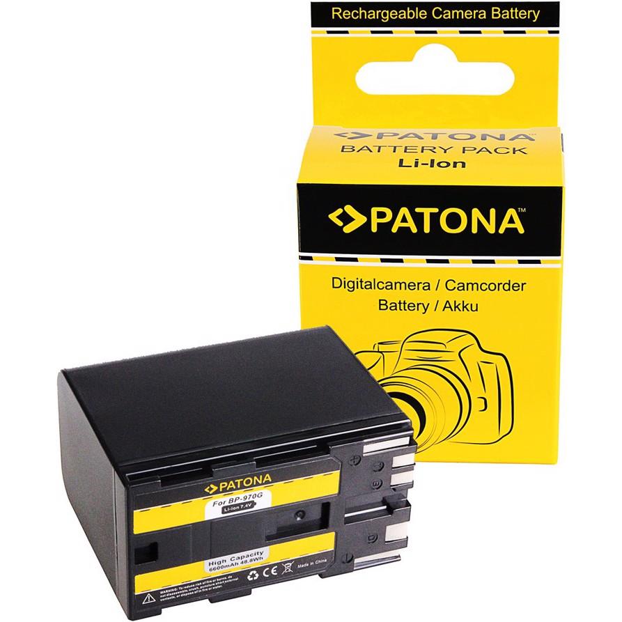 Patona BP-970G (Batteria della fotocamera), Alimentatore fotocamera, Nero