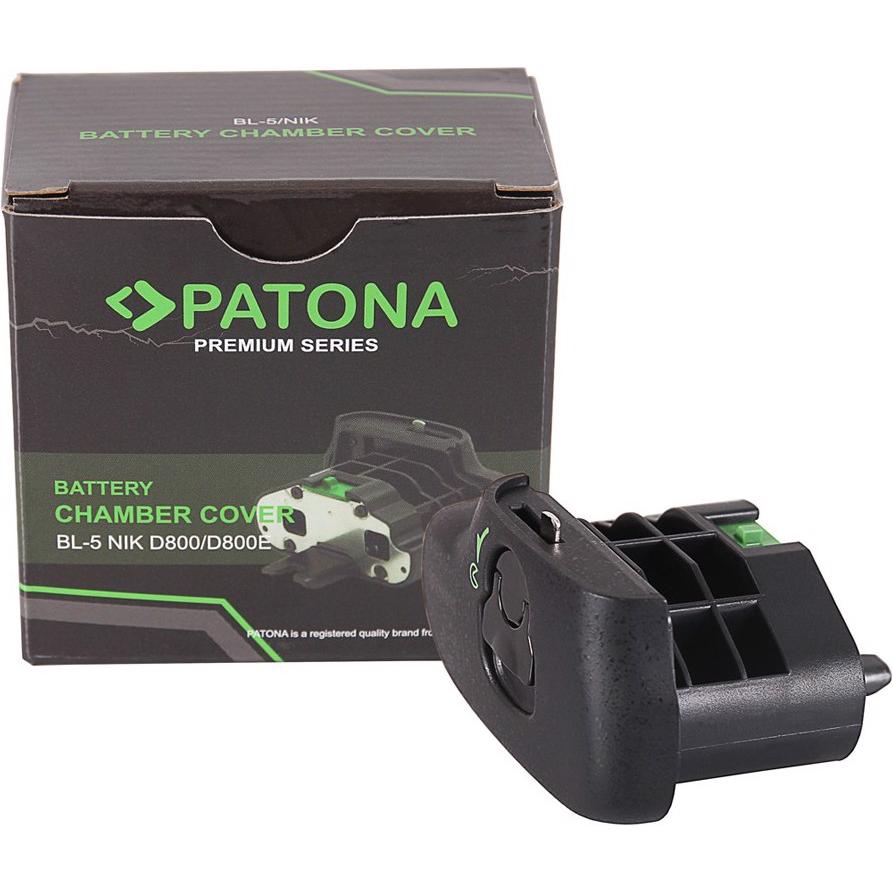 Patona BL-5, Impugnatura + Battery grip, Nero