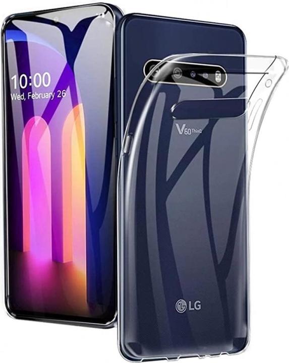 Actual product image Screenguard LG V60 ThinQ 5G Flexible TPU Clear Case (LG V60 ThinQ 5G)