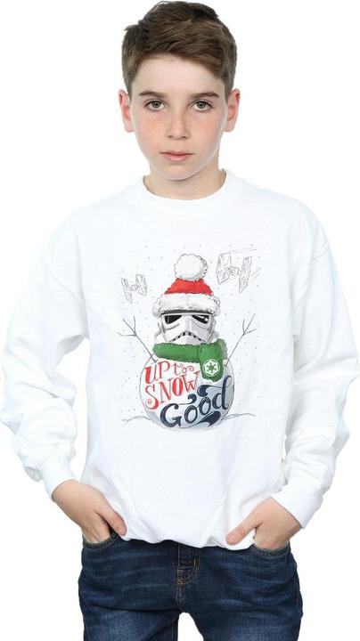 Produktbild Star Wars Stormtrooper Up To Snow Good Sweatshirt Jungen (140, 146)