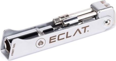 Actual product image Eclat STREET multi tool, alloy, cr-mo, silver