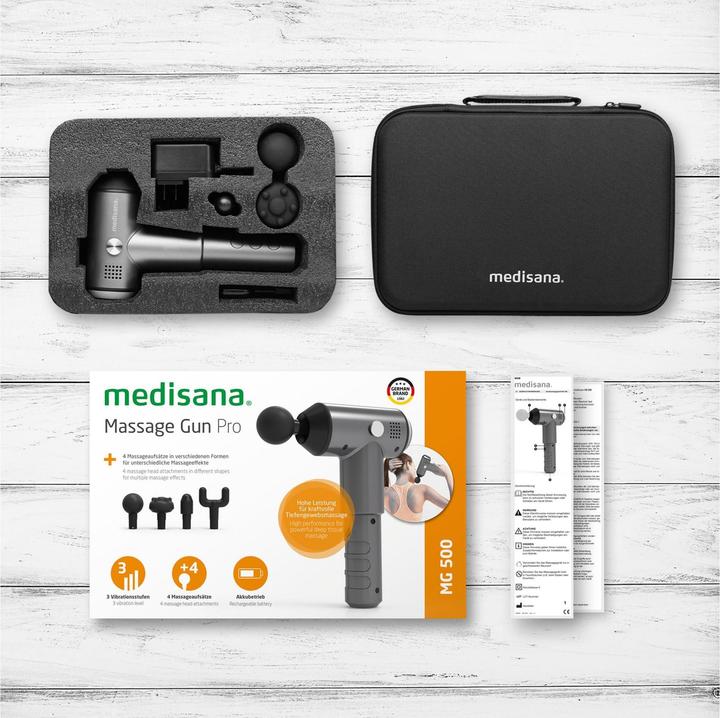 Actual product image Medisana Gun Pro