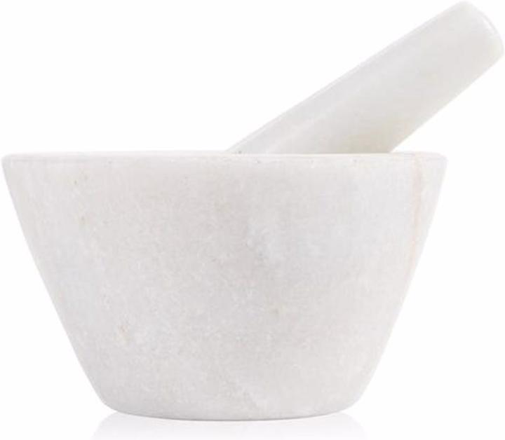 Boska Mörser Spicy Weiss weiss Marmor 105x105x93mm (10.50 x 9.30 cm)