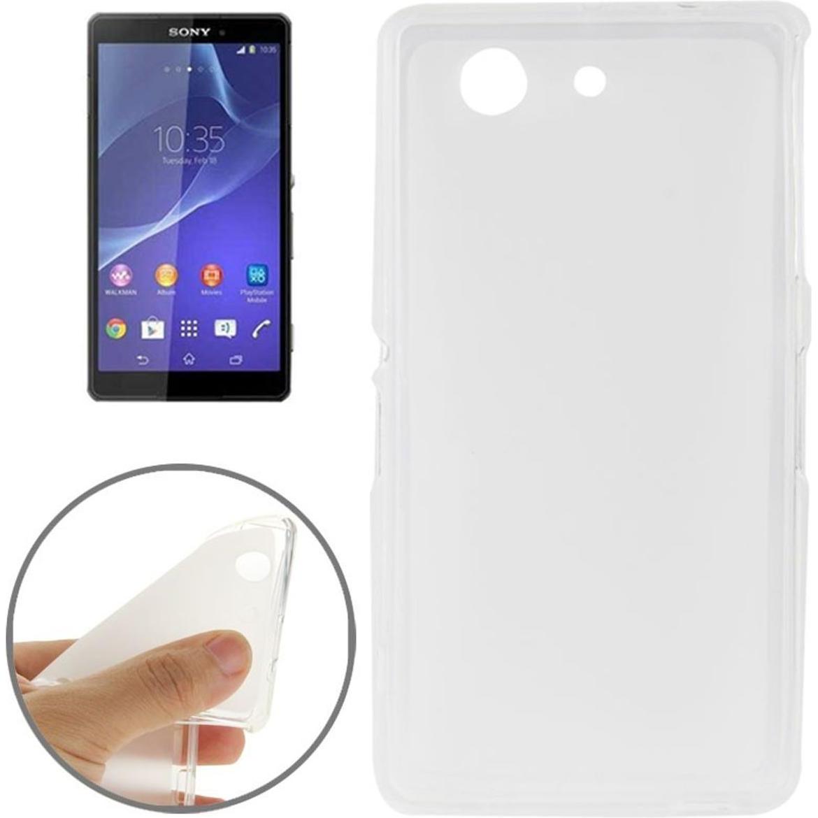 König Design Handyhülle TPU Tasche für Sony Xperia Z3 Compact M55W Transparent (Sony Xperia Z3 Compact), Smartphone Hüll...